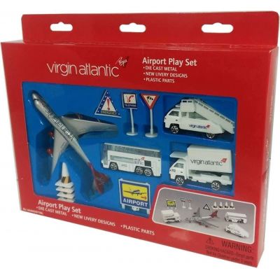 Set de Juego de Aeropuerto Virgin Atlantic