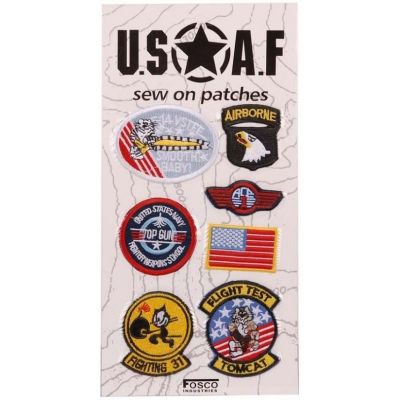 Parches USAF & USNavy para ropa