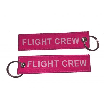 Llavero Flight Crew Rosa