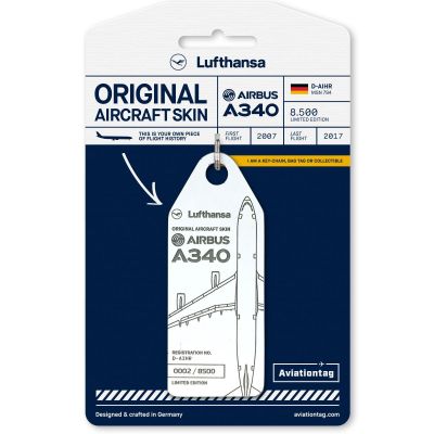 Llavero Airbus A340 D-AIHR (Lufthansa)