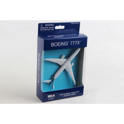 Boeing 777X House Colors Plane for Airport Playset