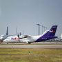 ATR 42 EC-KAI keychain (FedEx)