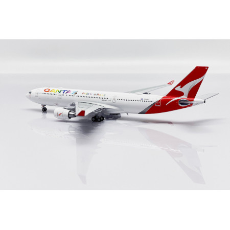 Maquette Avion Herpa Qantas A330-200 - Échelle 1/500 - Métal - Collection