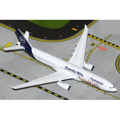 A330-300 Lufthansa "Fanhansa Diversity Wins" D-AIKQ GJDLH2191