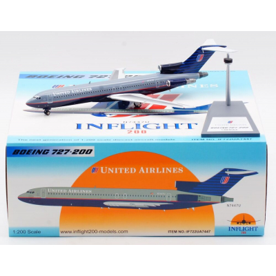 1:200 Inflight200 United Airlines Boeing Company B727-200/Adv 