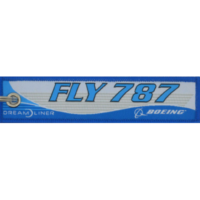 Fly Boeing B787 Keychain