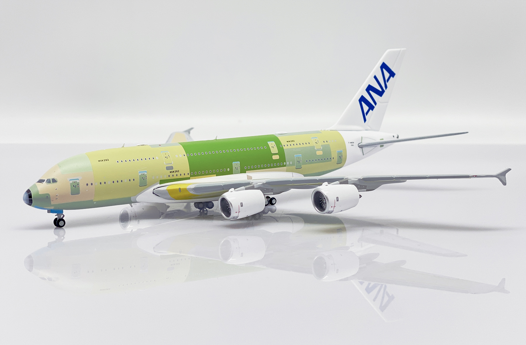 航空機・ヘリコプター ANA A380-800 F-WWSH ANA A380-800 F-WWSH ANA to debut the A380 “Flying Honu” to Hawaii