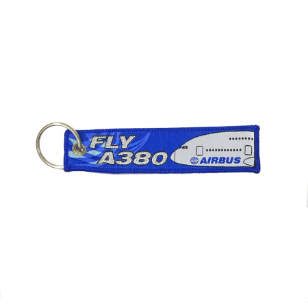 Fly Airbus A380 Keychain KEY-FLYA380