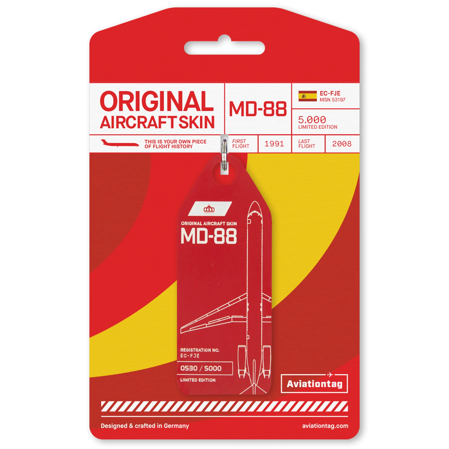 イベリア航空 Aviationtag MD-88型機 EC-FJE mcdonnell-douglas-md-88-iberia