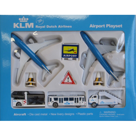 Set de Juego de Aeropuerto KLM (Boeing 747-400 / B787) 223410