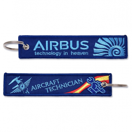 Aircraft Technician Airbus Keychain LL-0018