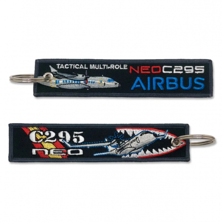 Airbus NEO C295 Mordisco Keychain LL-0024