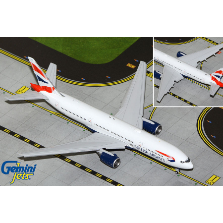 B777-200ER British Airways "Flaps Down" G-YMMS GJBAW2117F