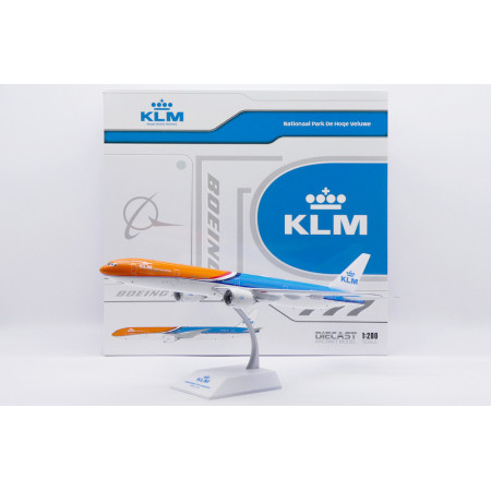 Modèle Réduit Boeing 777-300ER KLM Orange Pride 1:200 Par Herpa - Neuf, Collection Avion
