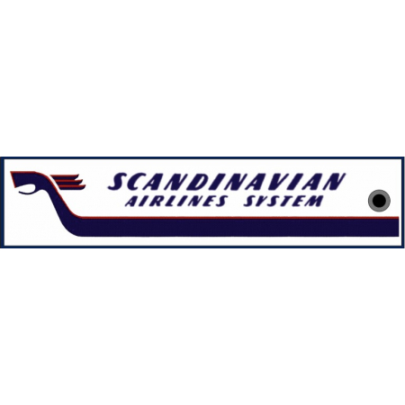 Scandinavian Airlines SAS "Retro" Keychain KEY-SAS-RETRO
