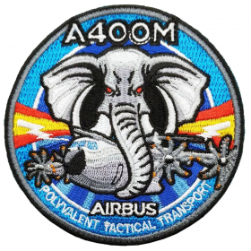 Parche A400M "Elefante Azul" PT-0046