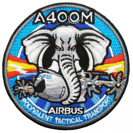 Patch A400M "Blue Elephant" PT-0046