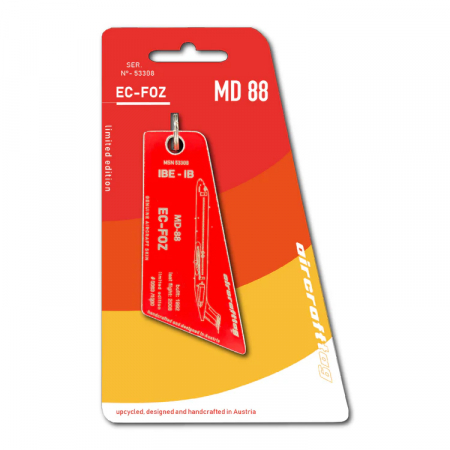 McDonnell Douglas MD-88 Iberia EC-FOZ - Red EC-FOZ-R