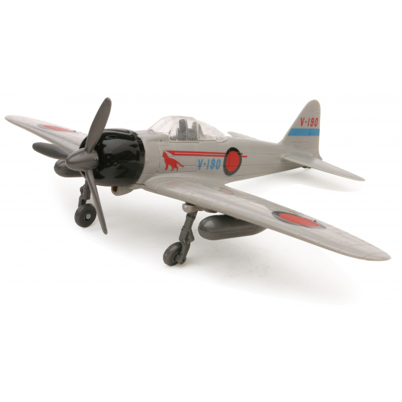 Mitsubishi A6M Zero World War II Fighter Plane New-Ray Classic 1:48 Model Kit 