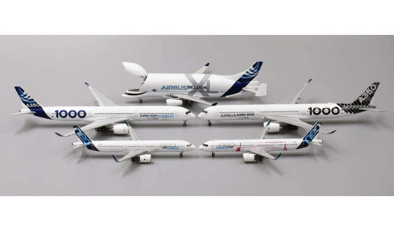 Aviones a escala de colección realizados en metal fundido de las marcas más prestigiosas del mercado